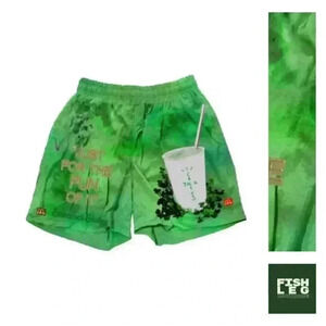 Cactus Jack by Travis Scott |  McDonald's Shamrock Shake Shorts - Green / Sz S